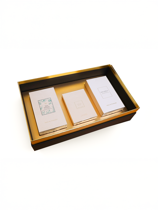 Sevgililer Günü 3’lü Kadın Parfüm Seti Mon Jasmin / 75ML Silk Vanilla / 75ML Crystal Musk 12ML